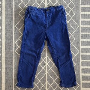 Burberry Blue Casual Cotton Pants